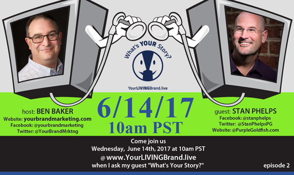 Ben Baker's Your Brand Marketing: Live! Podcast with Stan Phelps