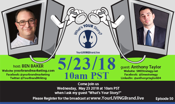 Ben Baker's Your Brand Marketing: Live! Podcast with Heather Sharpe