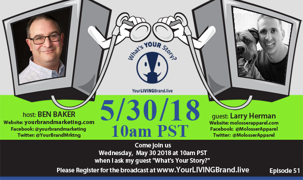 Ben Baker's Your Brand Marketing: Live! Podcast with Heather Sharpe